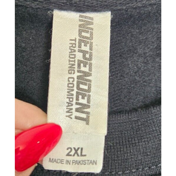 Logic No Pressure Sweatshirt Men 2XL Black Long Sleeve Crewneck Tour Concert Rap - Picture 6 of 10